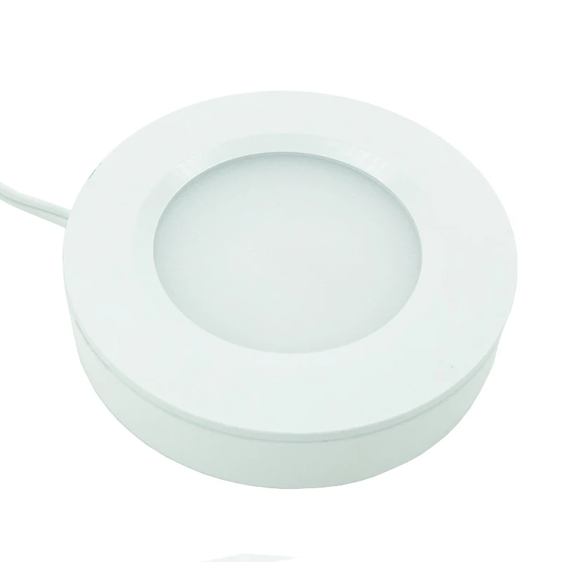 

AC 220V 240V 3W Slim LED Downlight D55 X H13mm + 2m Cable CE Cabinet Wine Kitchen Ceiling Lighting