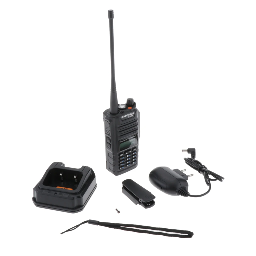 2 шт 5 Вт Baofeng BF-A58 Walkie Talkie IP67 водонепроницаемый двухдиапазонный 65 МГц-108 МГц/136 МГц-174 МГц Ham Radio Walkie Talkie 10 км BF-A58