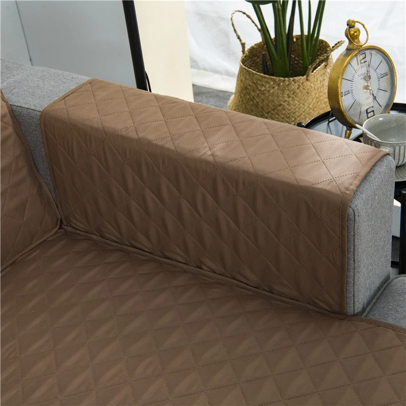 L-shaped Corner Sofa Cover One-piece Portable Couch Protective Cover Pet Cat Children Anti-scratch Wear-resistant Sofa Towel
