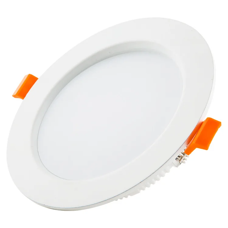 

3000K 4000K 6500K 5W-24W LED round square downlight embedded ceiling light three-color dimming patch cast thick downlight
