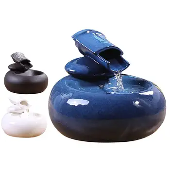 

Pet Cat Ceramic Water Dispenser Cat Drinking Water Helper Non-wet Mouth Automatic Circulating Water quick delivery high quality