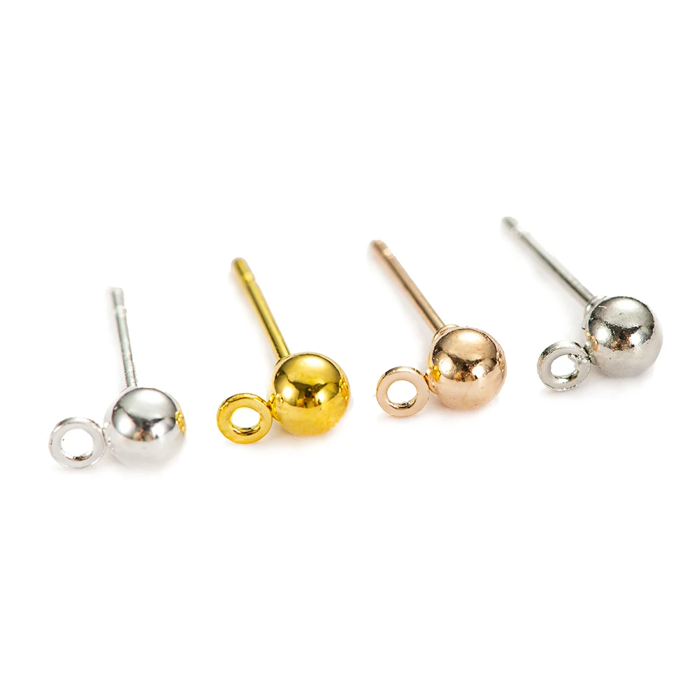 Boucles D'oreilles Demi-Boules 12MM Argent 925/1000-CPL
