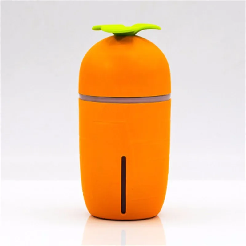 

Carrot USB Air Diffuser Aroma Essential Oil Humidifier Ultrasonic diffuser Car Home Office Usb Humidifier LED Night light