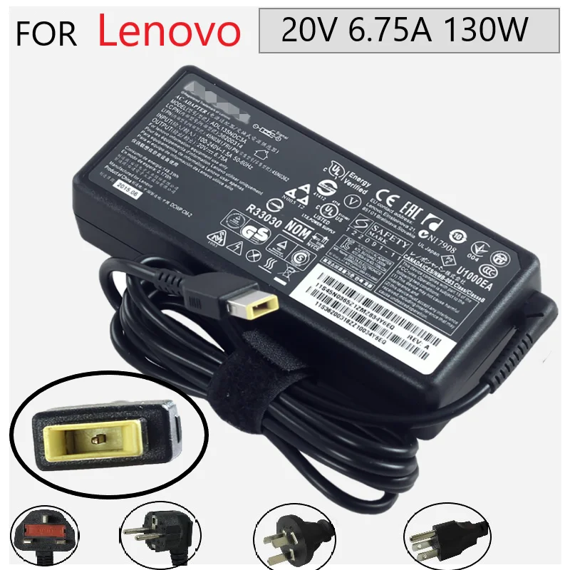 En venta Original 20V 6.75A 135W cargador del ordenador portátil para Lenovo legión Y520-15IKBA Y520-15IKBM Y520-15IKBN Y530-15ICH Y7000P Y730-15ICH B6qpeO1AeRD