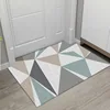 Modern Geometric Printed Entrance door mat Anti slip Home Deco Floor  mat in the bathroom Living room rug Kitchen carpets Toilet ► Photo 2/6