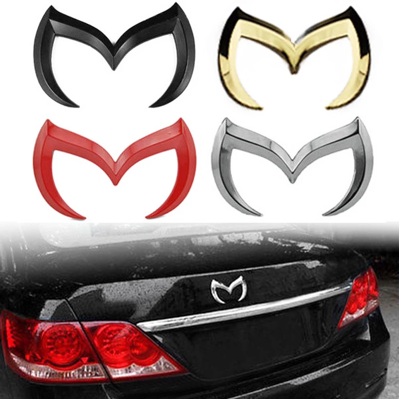 Значок с эмблемой Evil M для Mazda наклейка всех моделей кузова автомобиля на заднюю