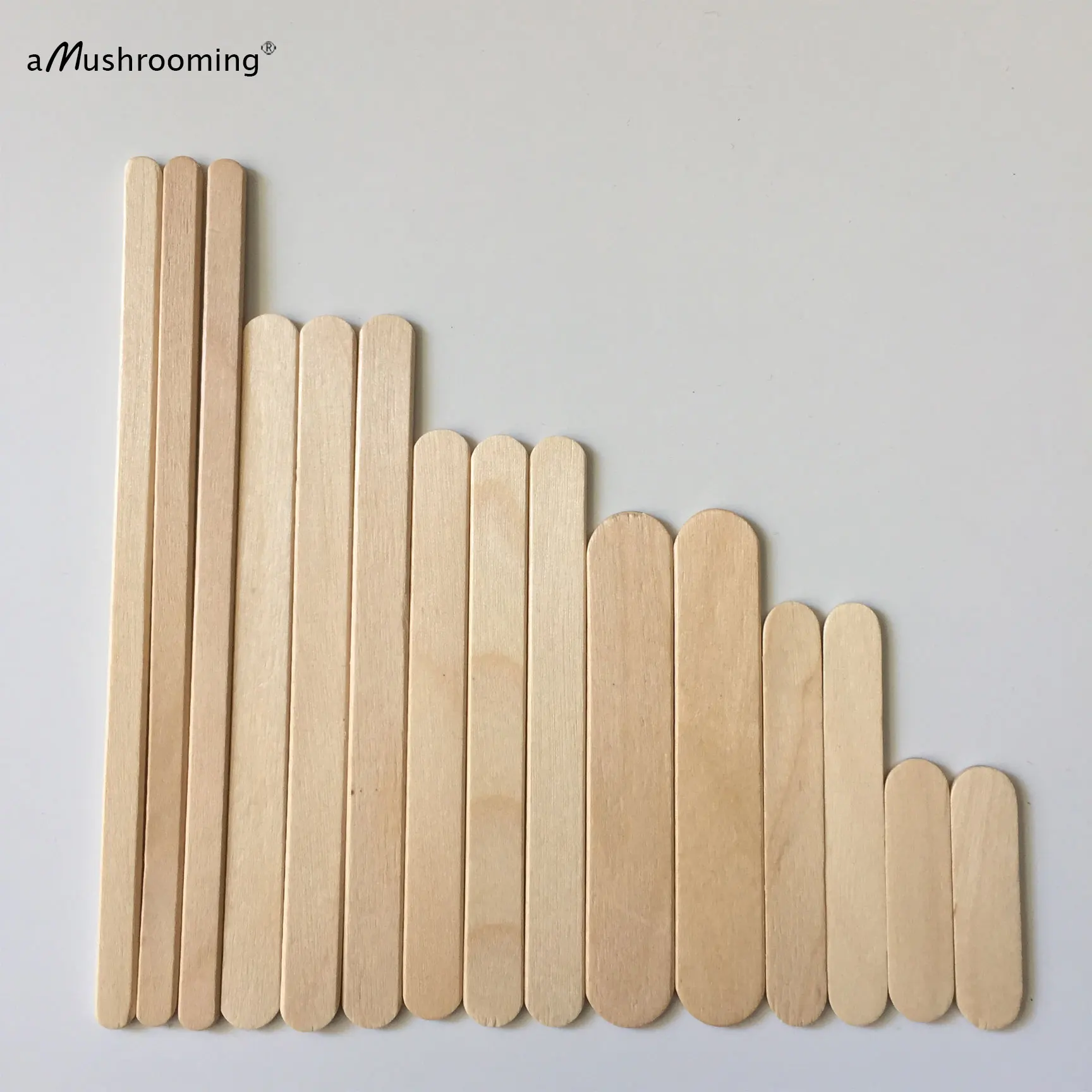 50pcs Chocolate Ice Cream Sticks Natural Wood Popsicle Cakesicle Stick for Silicone Mould Handmade Lolly Lollipop Tools | Дом и сад