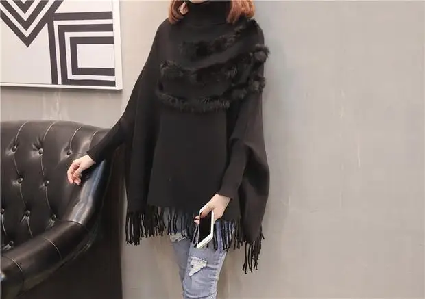 OHCLOTHING 8888 han edition новое зимнее Норковое Пальто с воротником-хомутом и кисточками фильм 75-3 ряд 2 полки на второй этаж