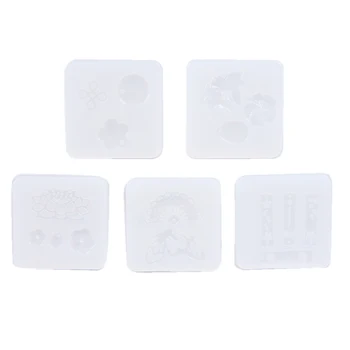 

UV Resin Jewelry Liquid Silicone Mold Shell Butterfly Sakura Silicone Resin Mold For Jewelry DIY Intersperse Decorate