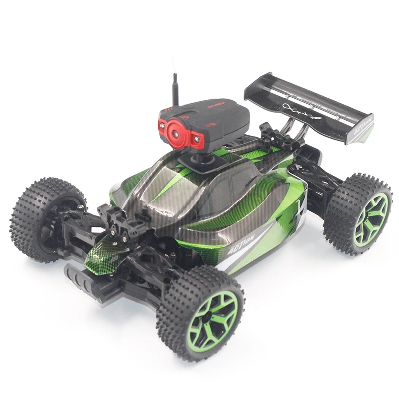 

2.4G Four-Drive Off-Road Vehicle with Camera Children's Toy Remote Control Car Racing Car