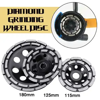 

Doersupp 115mm/125mm/180mm Diamond Grinding Cup Wheel Disc Segment for Concrete Ceramic