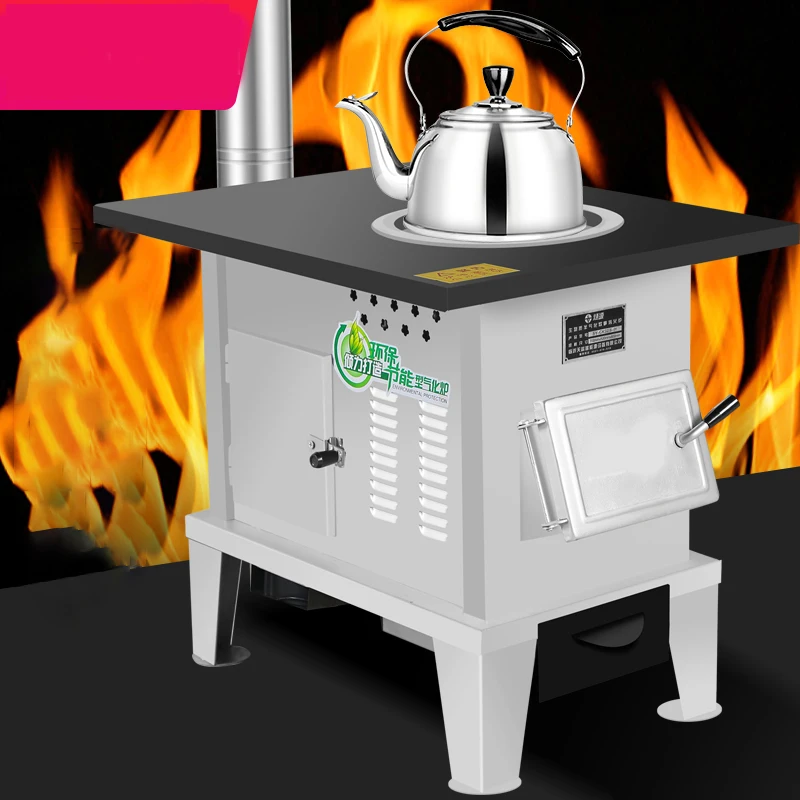 Household Indoor Smokeless Gasification Heating Stove Oven Roasted Sweet  Potatoes Non-Stick Smokeless Wood Stove Table - AliExpress