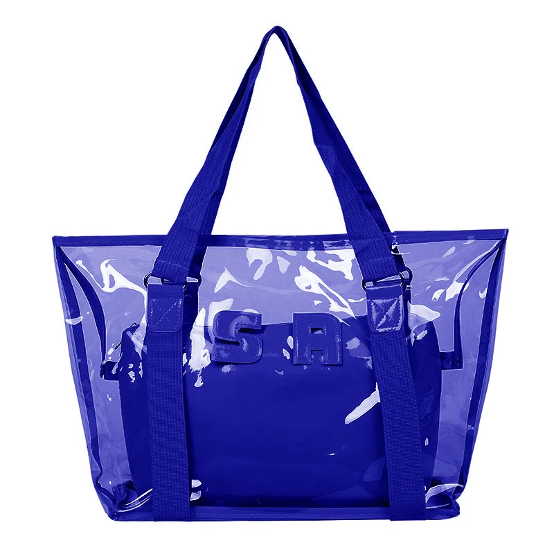 

2020 new Fashion women Transparent bag new summer female handbag Korean version of the beach jelly bag crystal shoulder bag