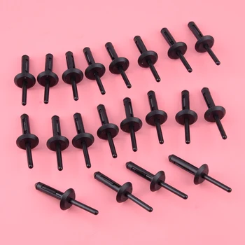 

New 20pcs 07142151750 6mm Car Wheel Arch Trim Fastener Retainers Blind Rivet fit for BMW E70 X5 E71 X6