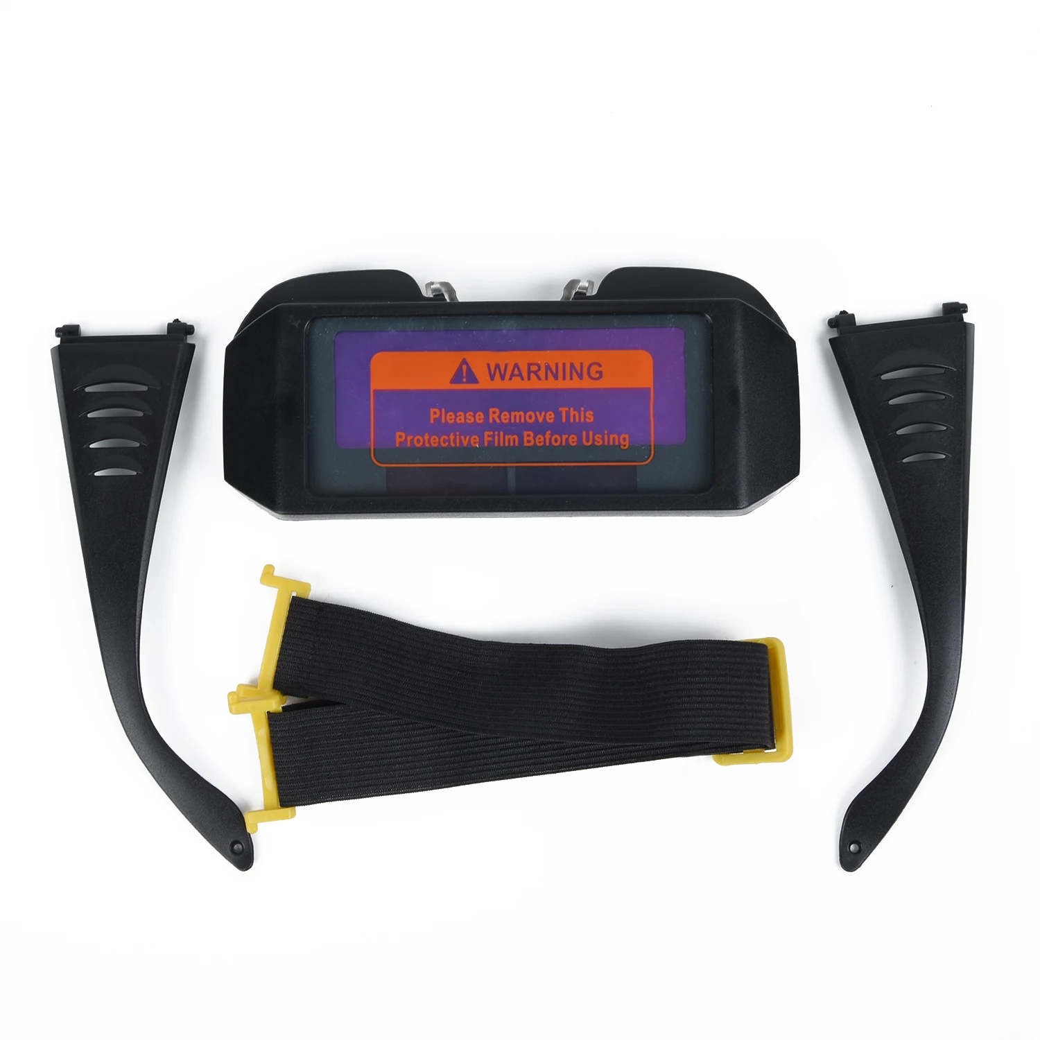Welder Goggle Solar Powered Auto Darkening Mask Helmet Glasses Protective Set