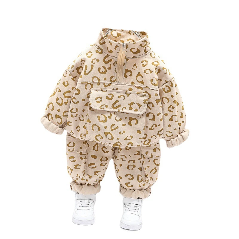 Toddler Clothing Tracksuit Jacket Autumn Infant Baby-Boys-Girls Kids Cotton Children