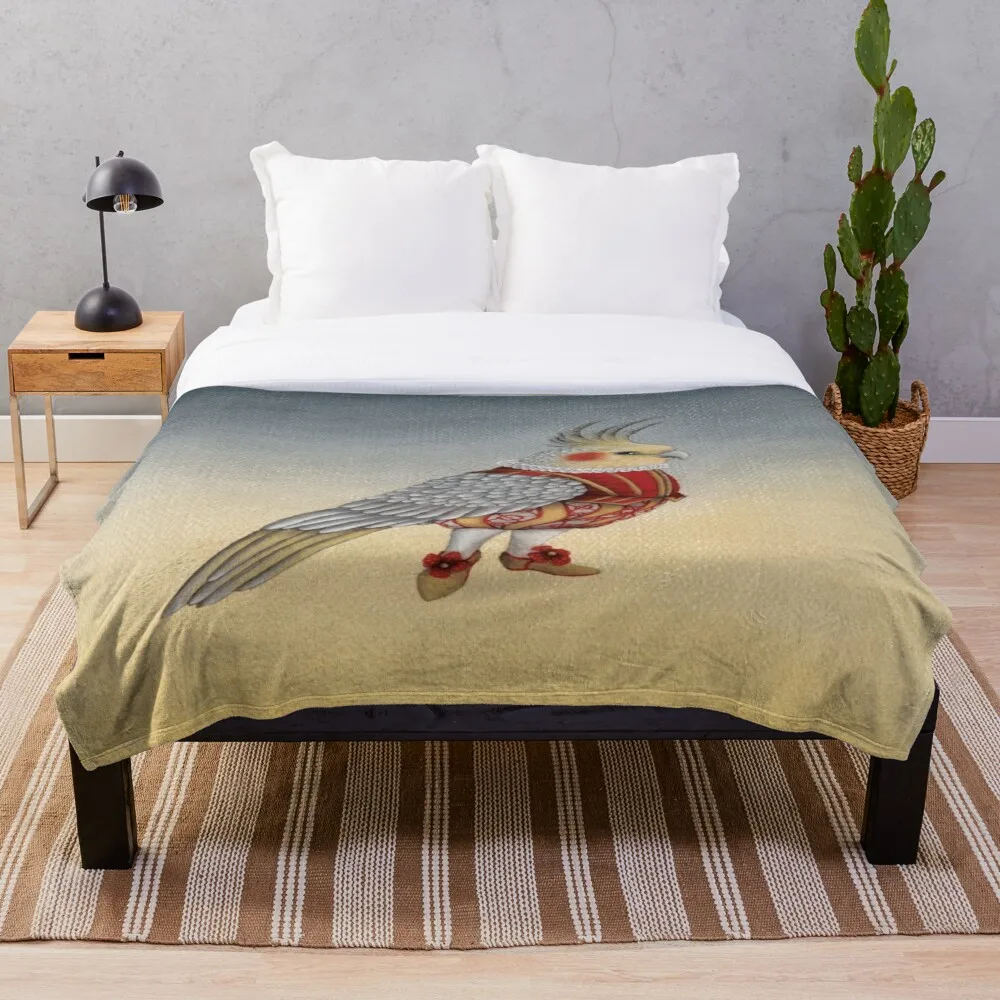 

All Season Printed Fleece Blanket Super Soft Cozy Throw Blanket Petit Monsieur Maxime