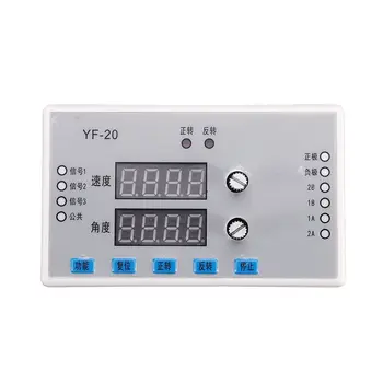 

DC 7-30V Stepper Motor Speed Controller Governor with LED Display Stepper Motor Speed Driver Control Module