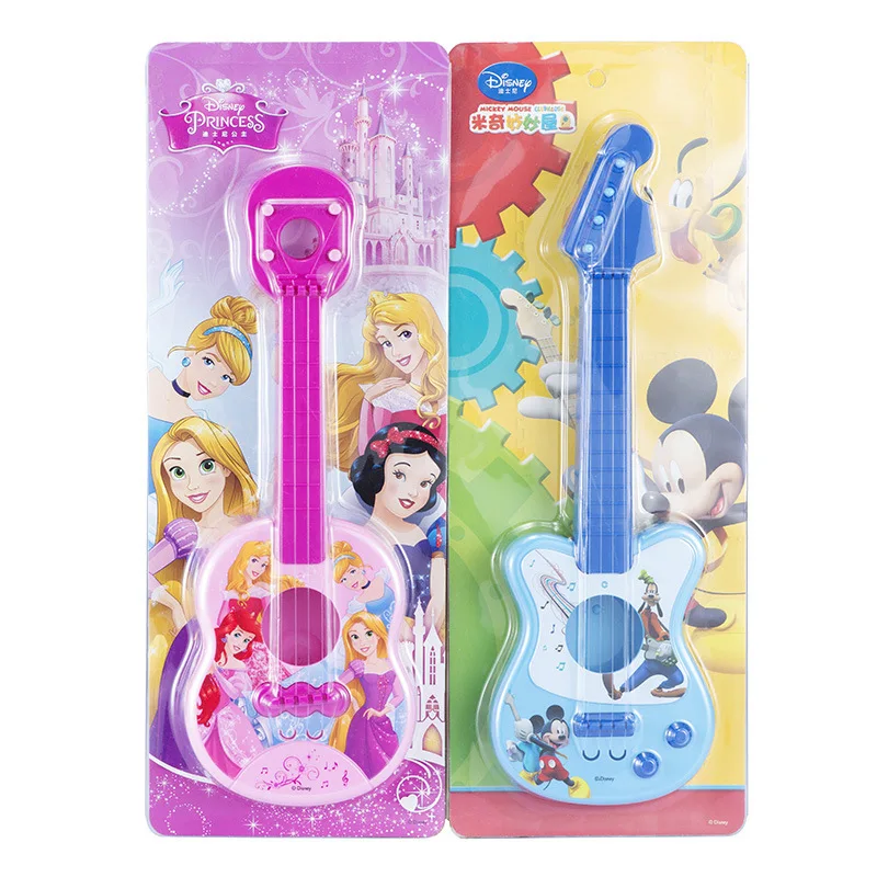 45 см новые оригинальные Дисней замороженные принцесса Микки Скрипка Гитара Образование Детские Музыкальные инструменты игрушки Детский подарок на день рождения