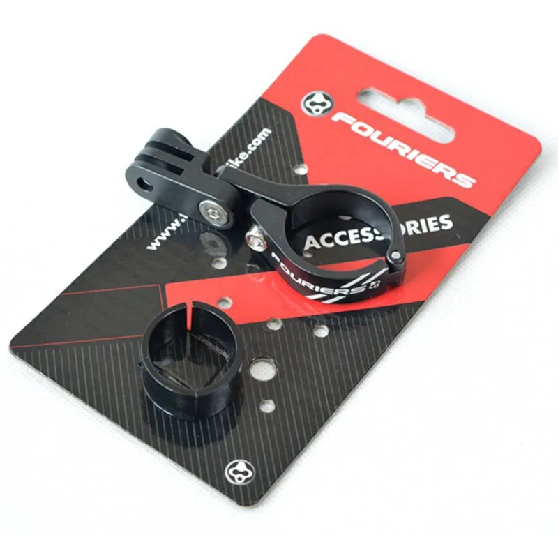 

Mounted 31.6mm 27.2mm Bike Bicycle Seatpost Adapter Mount Holder For GoPro HERO AL6061-T6 Aluminum Alloy