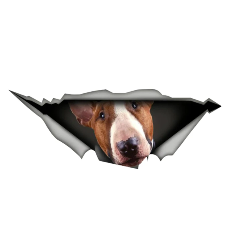 Dawasaru Bull Terrier персонализированные наклейки для автомобиля водонепроницаемая
