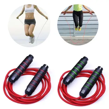 

Speed Skipping Ropes Adjustable Jump Ropes with Foam Handle Tangle-free Skipping Ropes for Fitness Exercise Workout Home Gym Equ
