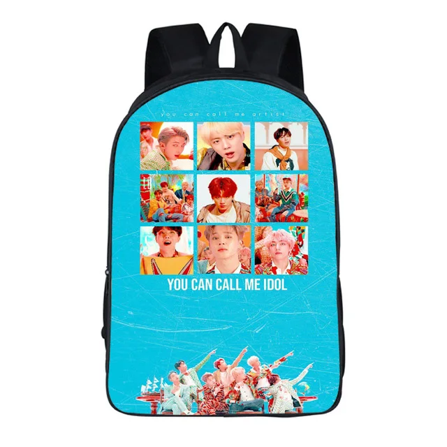 Сумка для девочек-подростков, школьный рюкзак, корейский рюкзак mochilas bangtan, портфель для мальчика, Большой рюкзак - Цвет: shoulder bag 18