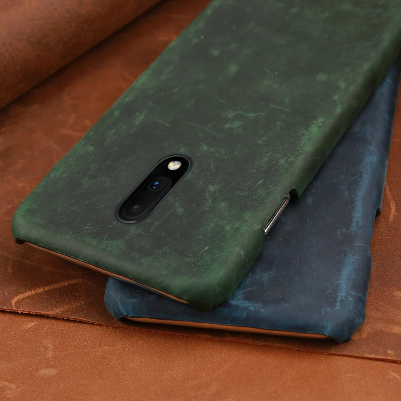 Чехол для телефона из натуральной кожи для Oneplus 7 7T Pro 6 6T чехол для 7PRO 3 3T 5 5T из воловьей кожи Crazy horse