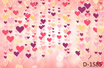 

bokeh for professinal photo studio backdrop glitter red heart props decoration photographical background