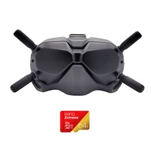 Dji fpv óculos de proteção v2 digital fpv sistema de transmissão de imagem digital baixa latência forte imersão longa distace 110 minutos em estoque