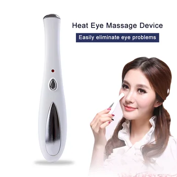 

MISMON Portable Eye Massager Electric Vibration Anti-wrinkle Ultrasonic Eye Care Beauty Pen Device Ion Relief Dark Circle Tool