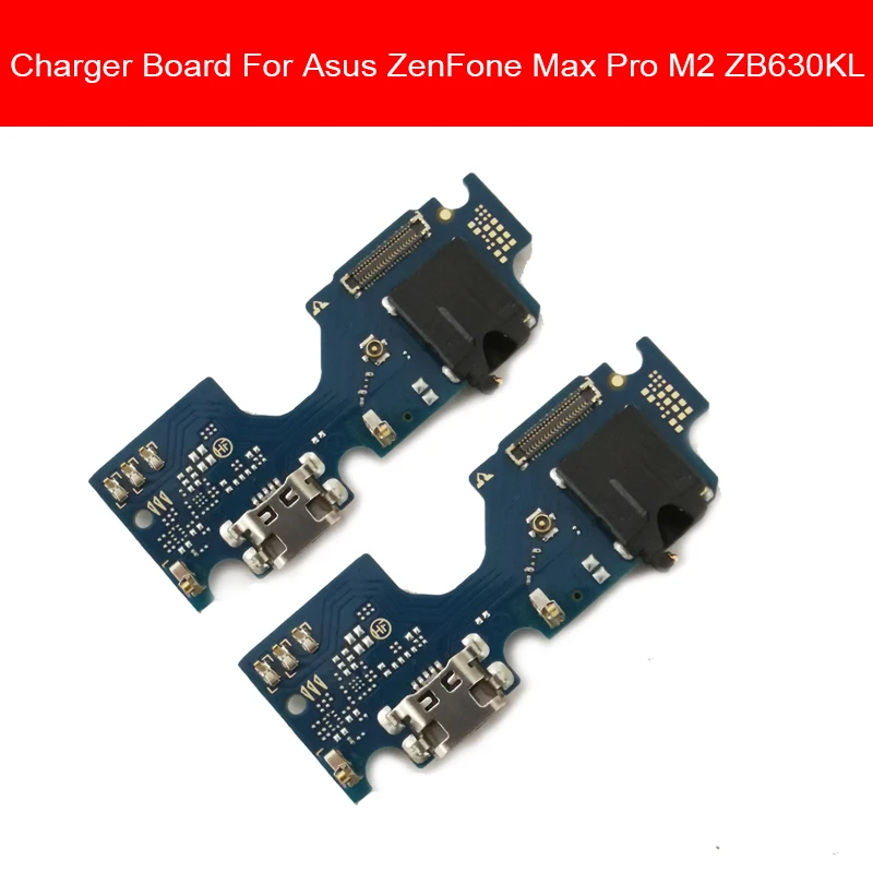 Зарядное устройство USB разъем плата для ASUS ZenFone Max Pro M2 ZB631KL зарядное Порт гибкий