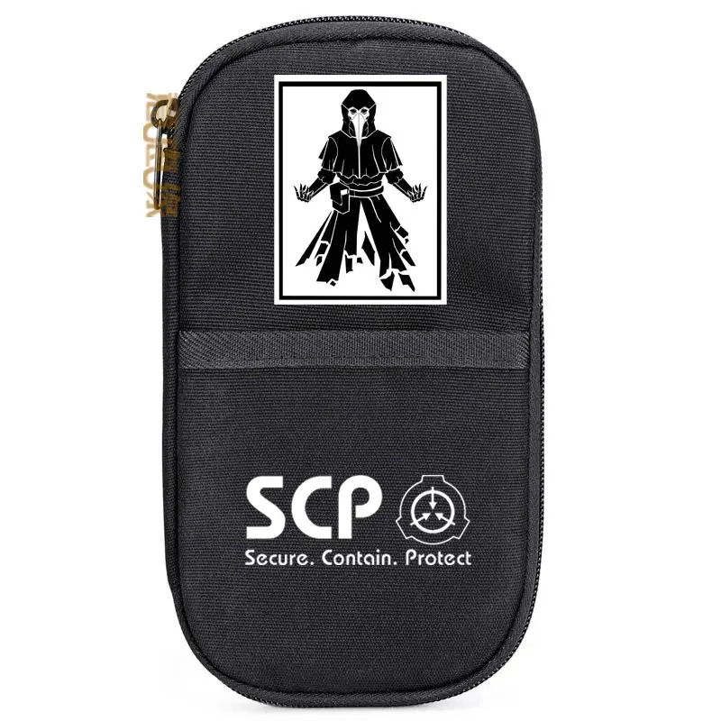 SCP Косплей Ручка Карандаш Чехол школьные офисные канцелярские сумки холст косметичка подарок