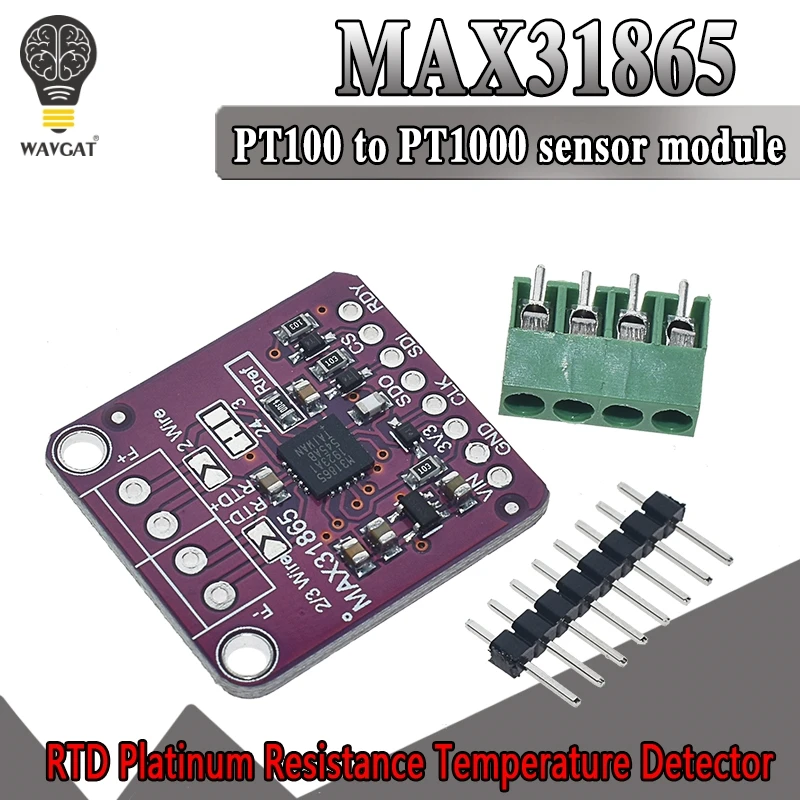 SPI 3 В/5 В MAX31865 PT100/PT1000 RTD to цифровой преобразователь термопары Датчик усилителя