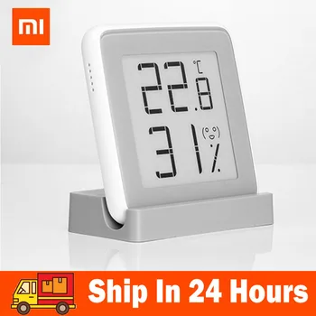 

2020 Xiaomi MiaoMiaoCe E-Link INK Screen Display Digital Moisture Meter High-Precision Thermometer Temperature Humidity Sensor