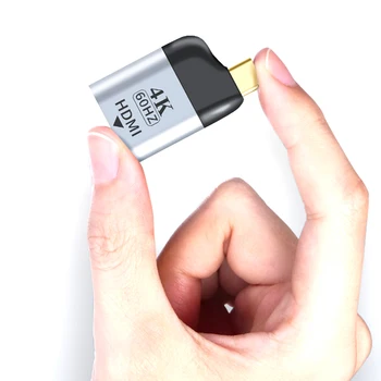 

Tablet Plug And Play USB C To HDMI Adapter Converter 4K HD 60Hz Thunderbolt 3 Compatible PC Laptop Office For Samsung S10 S9 S8