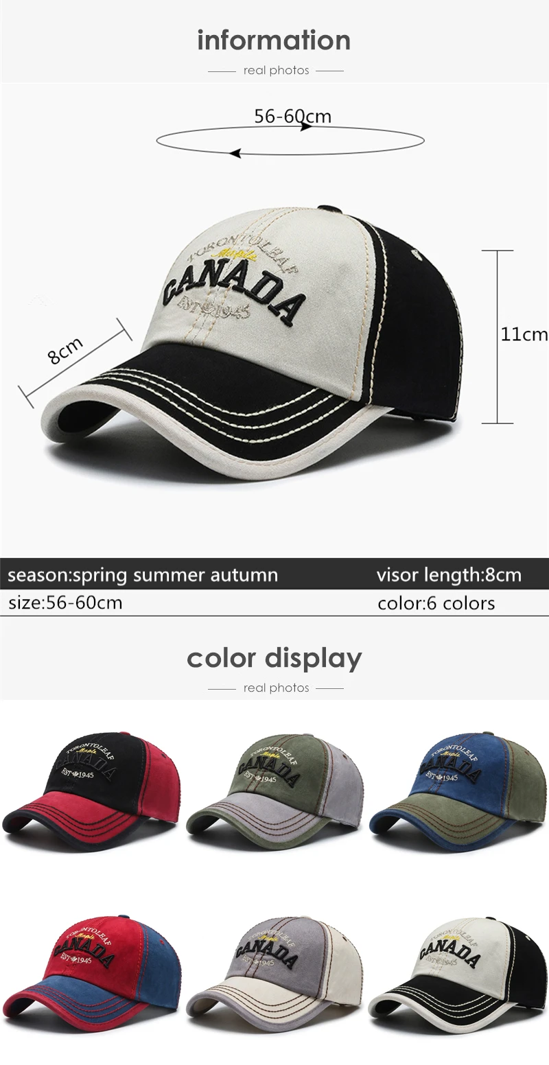 northwood] Brand Cotton Canada Baseball Cap For Men Women Canada Hats Bone  Snapback Trucker Cap Mens Baseball Caps Dad Hat - Baseball Caps - AliExpress