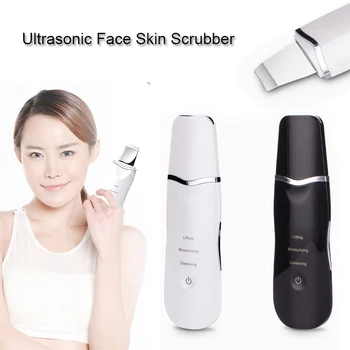 

1pc Vibrate Deep Face Cleaning Skin Scrubber Remove Dirt Blackhead Reduce Wrinkles Facial Lifting Peeling Tool Facial Ultrasonic