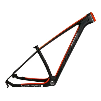 

THRUST Bicycle Frame Carbon Fiber Bike Frame mtb 15 17 19 29er 27.5er Mountain Bike Carbon Frame BSA BB30 Red 8 Colors