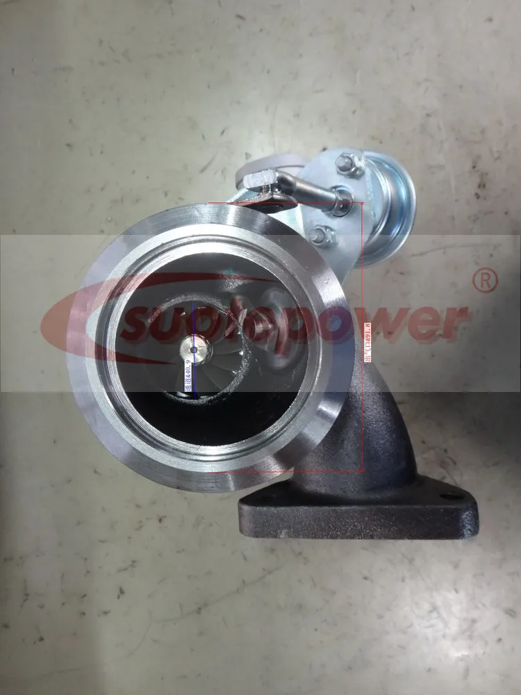 Suotepower Турбокомпрессор GT2052S 721843-0001 721843-0002 721843-5001S 79519 79522 для Ford Ranger двигатель Navistar HS2.8