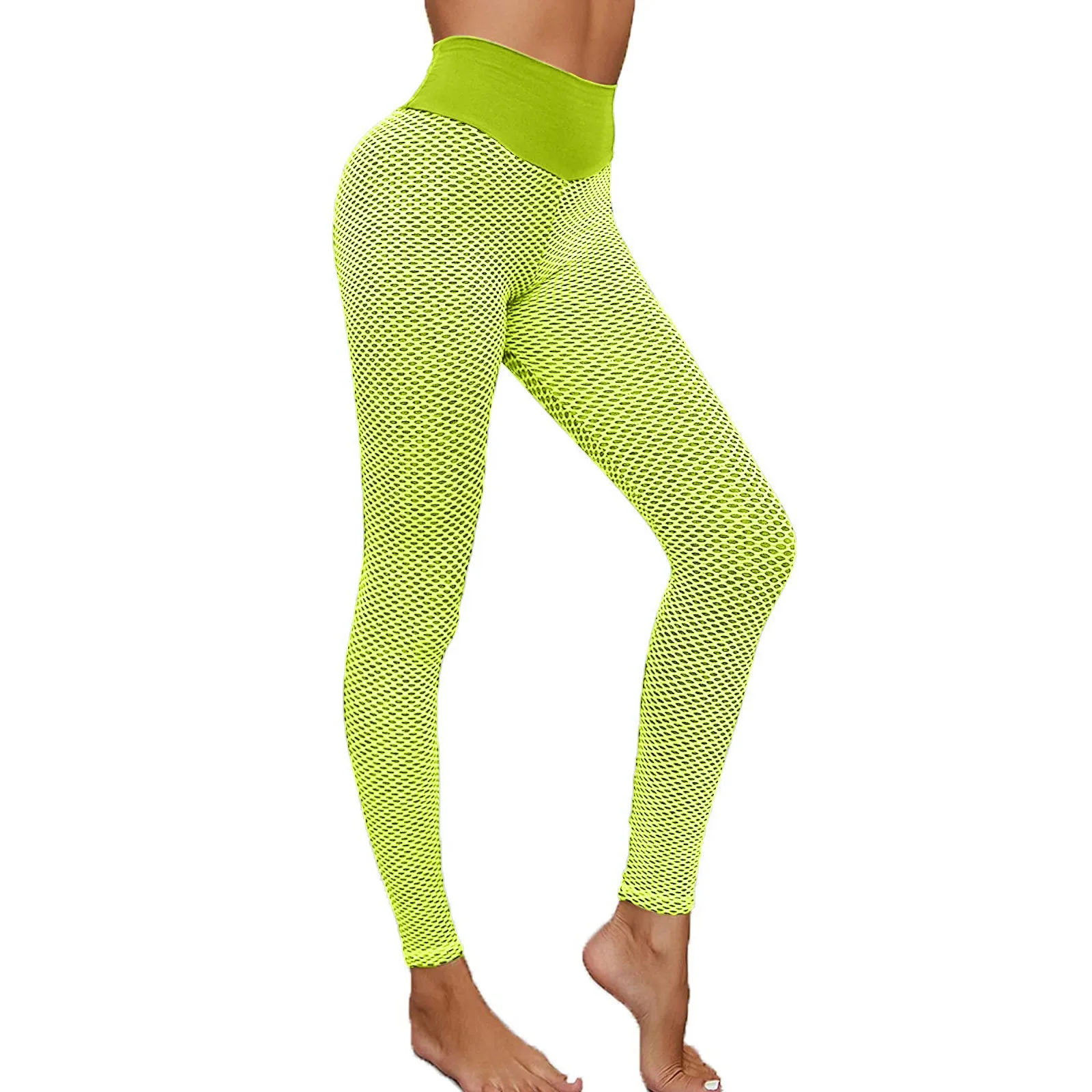 Womens Stretch Yoga Leggings Fitness Running Gym Sports Full Length