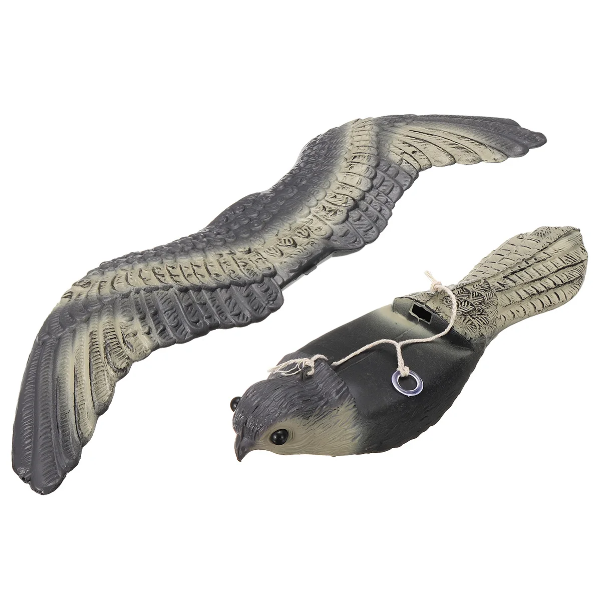 Поддельные летающие Falcon Hawk приманка для охоты на птиц удерживающий Scarer садовый подвесной Декор пластиковый материал открытый сад двора дома