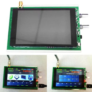 

50K-200MHz DSP SDR Backlight Control LCD Display UHF Malachite Receiver Radio HAM Full Mode Durable 3.5 Inch AGC Accessories