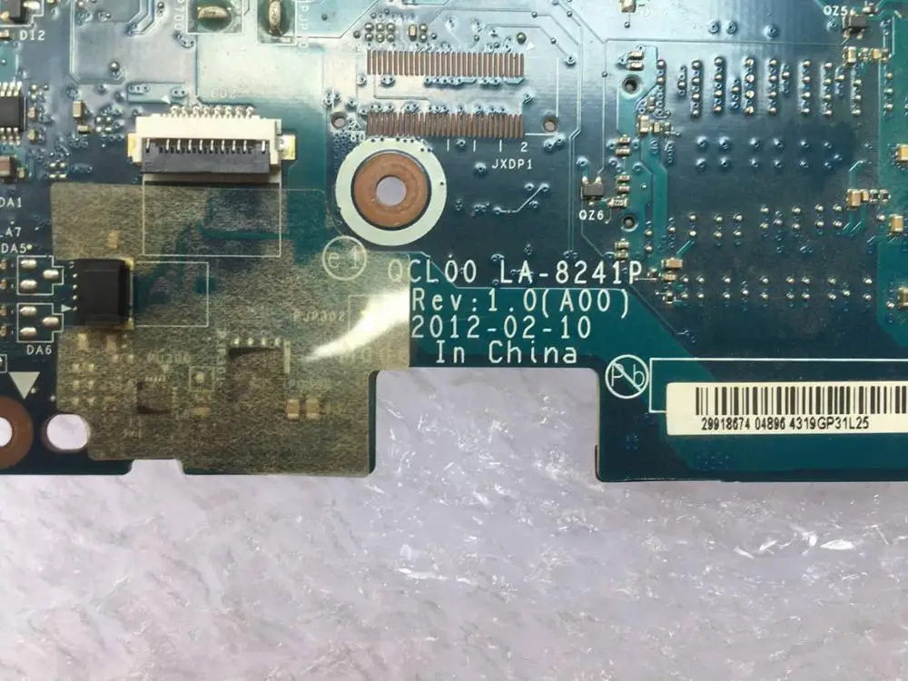 06D5DG QCL00 LA-8241P подходит для dell 15R 5520 7520 Материнская плата ноутбука HD7670M DDR3 тестирование