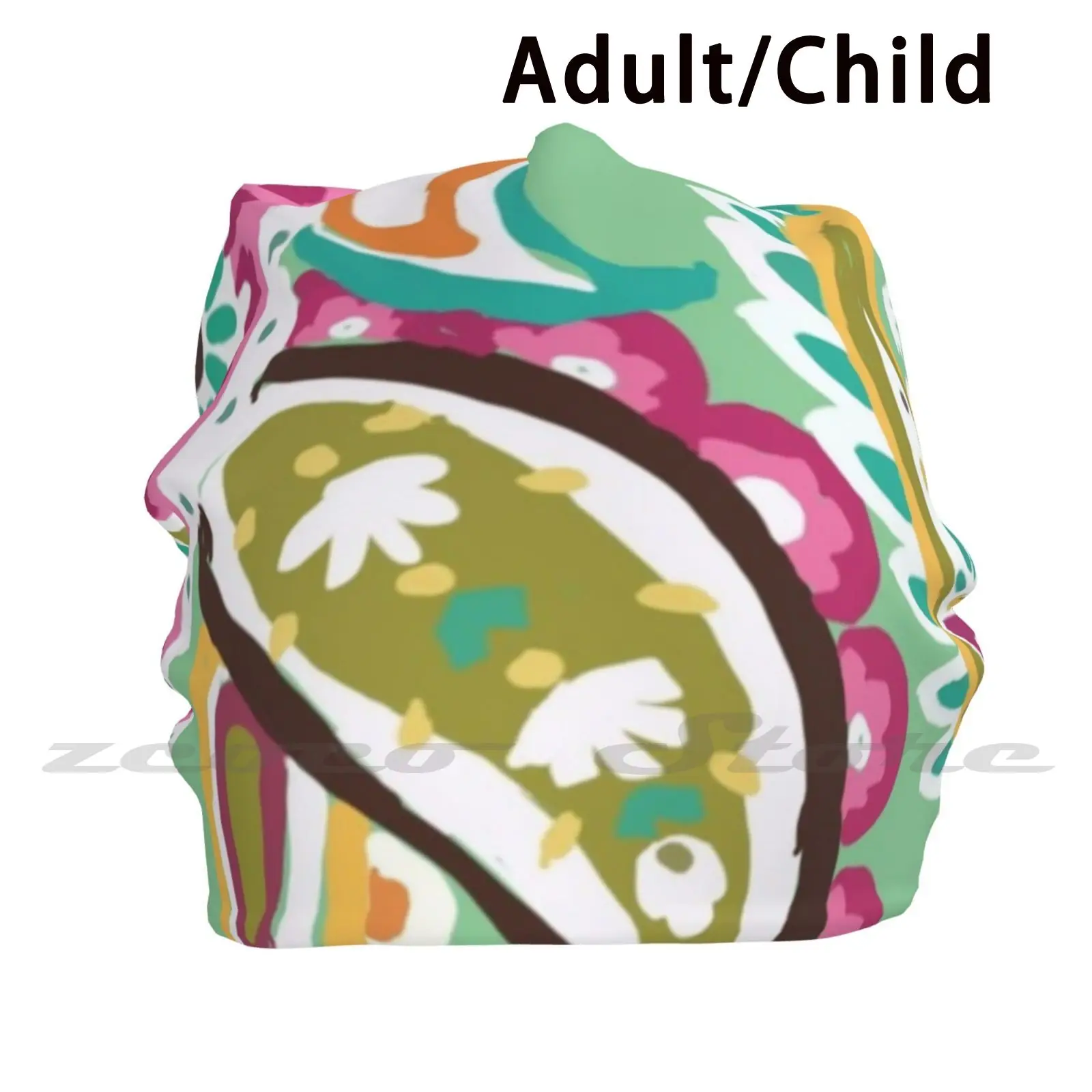 Ispirato A Tutti Frutti Cappello Lavorato A Maglia Cappello Di Copertura Morbida Elasticità Sport All'Aria Aperta Tempo Libero Tutti Frutti Vera A Bra