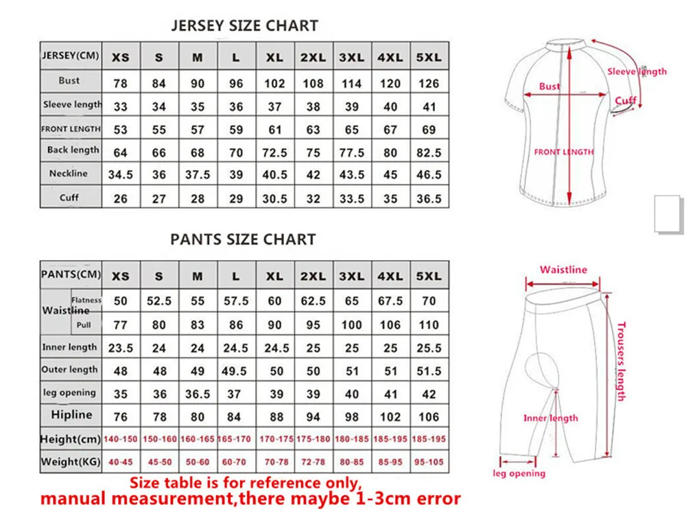 Men size