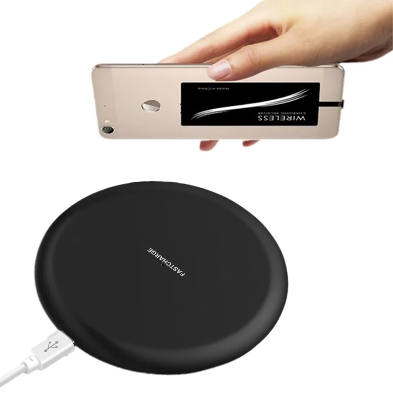 Wireless Charger For Huawei Y9 2019 Y3 Y5 Y6 Y7 Pro 2018 Y7 Prime 2017  Wireless Charging Pad Qi Receiver Mobile Phone Accessory - Wireless Chargers  - AliExpress