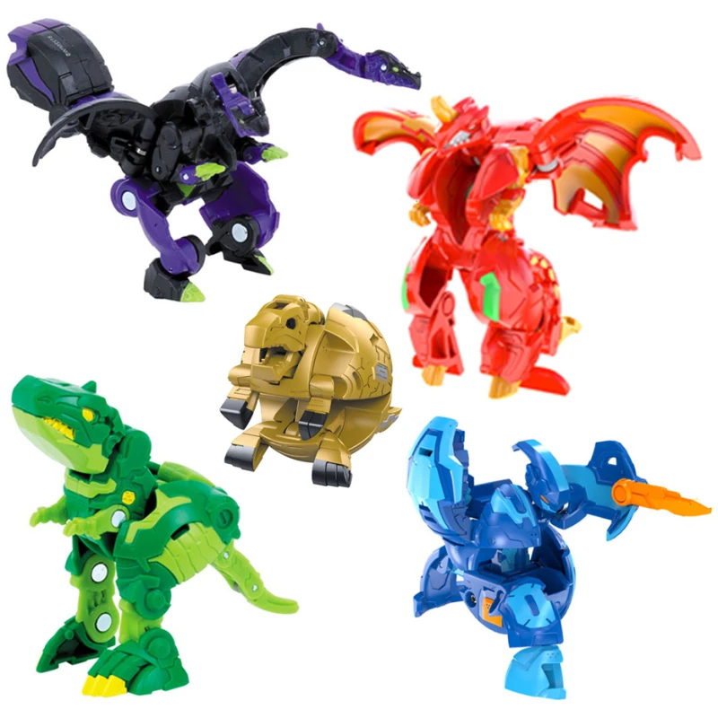 BAKUGANES-juguete de fusión de metales para niños, giroscopio, Animal, deformación instantánea, regalo de colección esférica