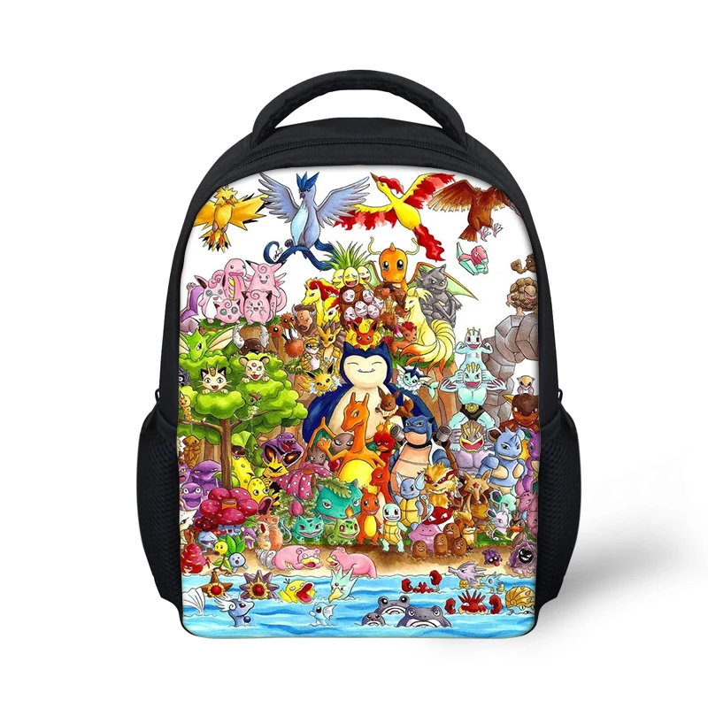 CDWX4421F HaoYun детский мини-рюкзак покемон аниме Deign детские школьные сумки Kawaii Pikacu узор для мальчиков и девочек маленький рюкзак - Цвет: CDWX4421F