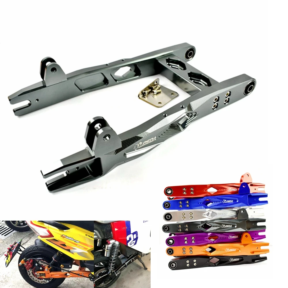 Braccio Oscillante Posteriore Regolabile In Alluminio Cnc Universale Per Yamaha Fuxi Rsz Jog Gogo Gtr Niu U1/U + Us E-Scooter Modifica